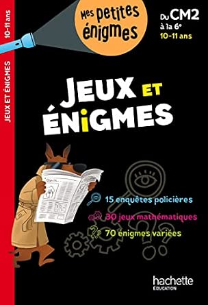 Jeux et énigmes - Du CM1 au CM2 - Cahier de vacances 2026