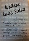 Writers Take Sides Letters About The War In Spain from 418 American Authors
