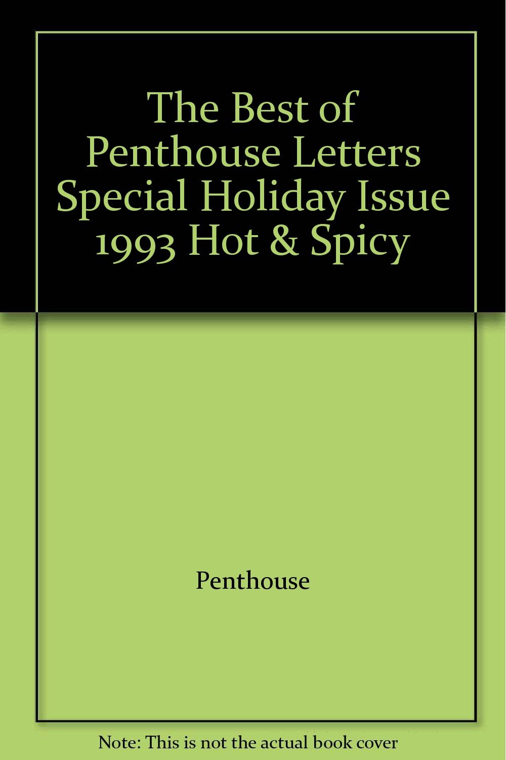 The Best of Penthouse Letters - Holiday Issue 1994 - Erotic Photography, Sex Stories, and More!